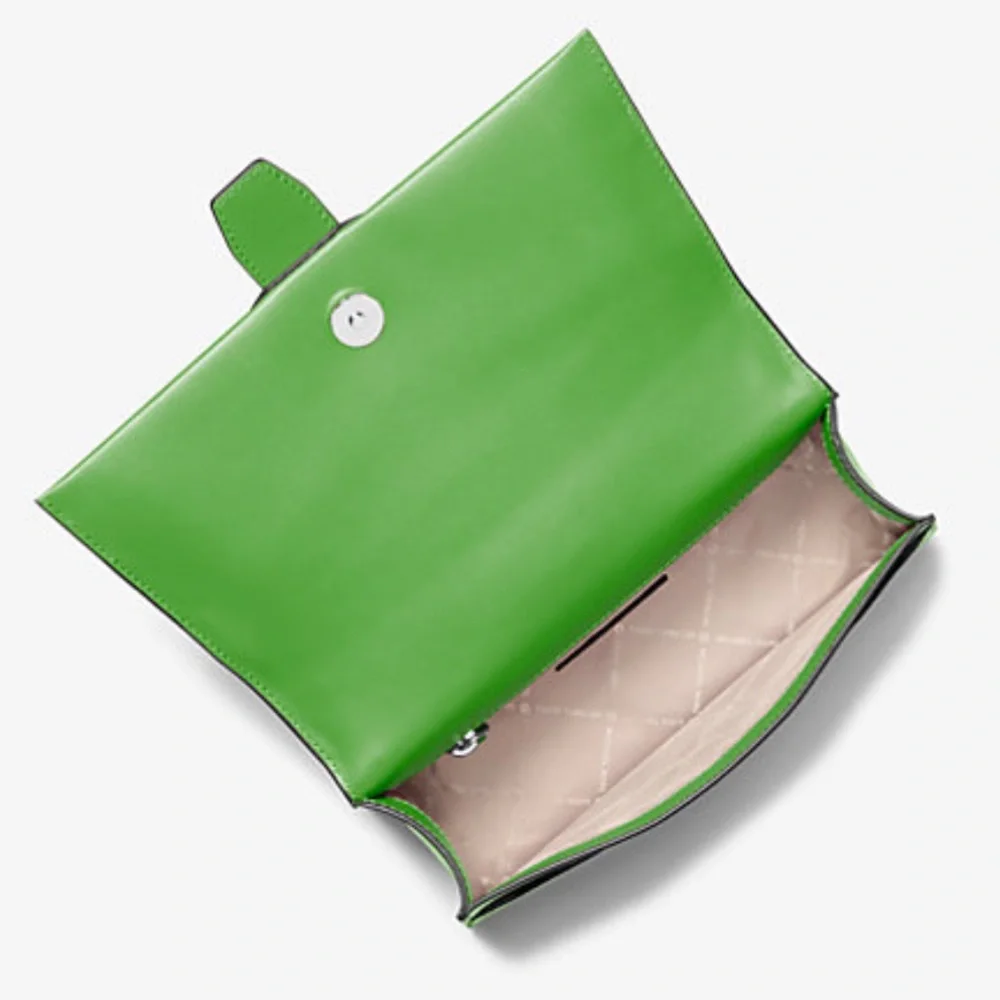 Michael Kors Greenwich Md Saffiano Leather Satchel Crossbody Shoulder
Jungle Gre - Picture 3 of 16